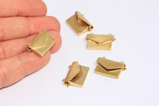 Brass Envelope Charms