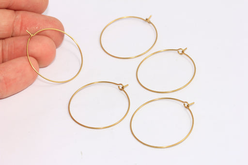 Midi Ear Wire Hoops