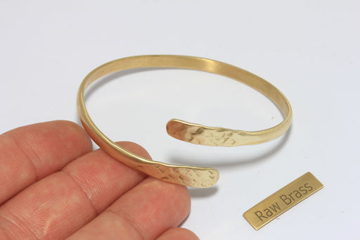 Wrapped Bracelets, Hammered Cuff Bracelet