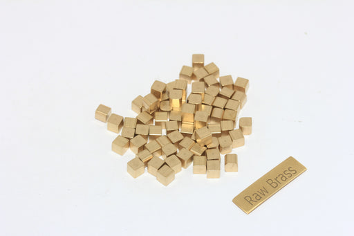 3D Solid Cube Charms, Geometric Charms