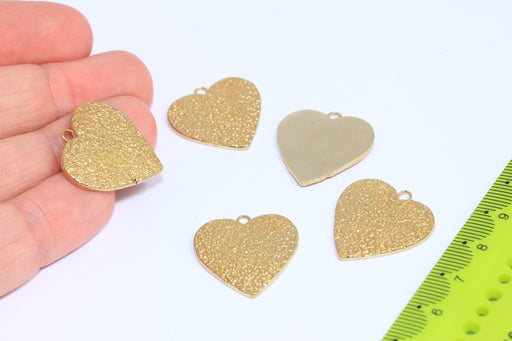 Brass Heart Medallion
