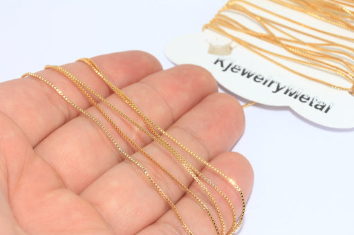  Bulk Lot Chain, Soldered Chains, Gold Necklace Chain