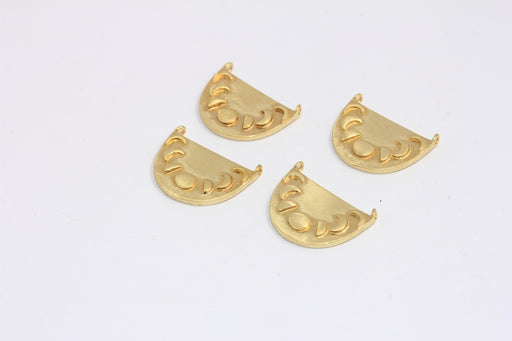 Brass Moon Phases Charm