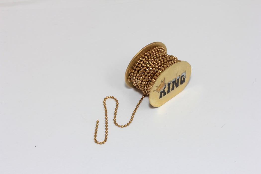 1,5mm Raw Brass Ball Chain, Faceted Ball, Bead Chain, Chains CHK60