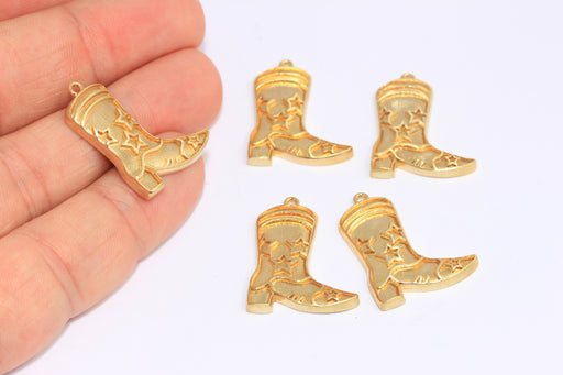 Brass Boot Charms