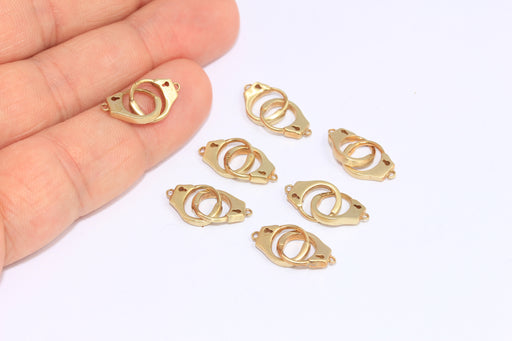 Brass Handcuff Charms