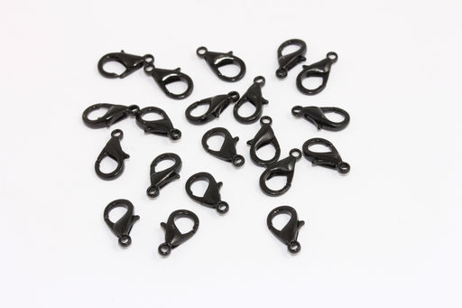 Matt Black Plated Claw Clasp