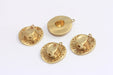 Brass Cowboy Charms