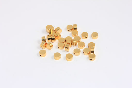 Flat Coin Sliding Bracelet Beads