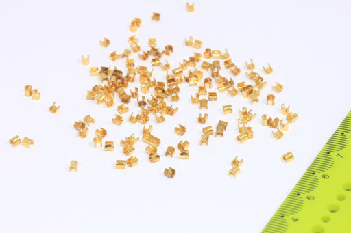 Brass Crimp Beads