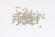 Spacer Beads, Silver Rondelle Beads