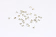 Rhodium Plated Crimp Beads