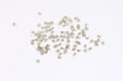 Rhodium Plated Crimp Beads