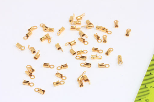 Brass Crimp Beads