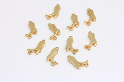 Brass Boot Connector Charms