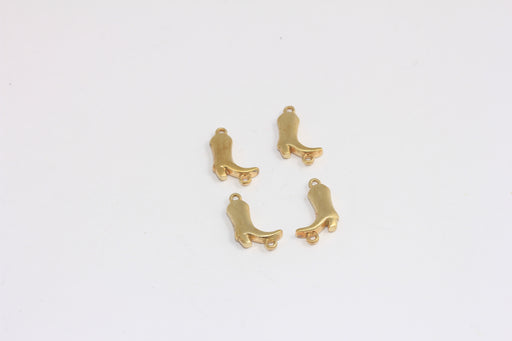 Brass Boot Connector Charms