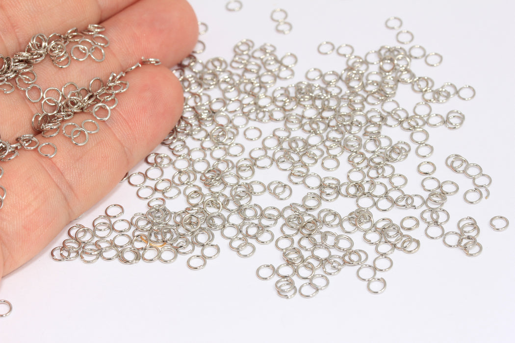 Silver Color Jump Rings