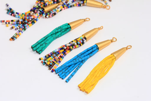  Optional Color Afghan Tassels