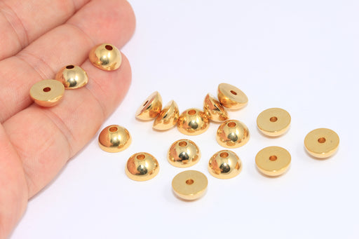 Spacer Half Ball Beads