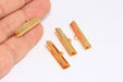 Shiny Gold Ribbon Crimps
