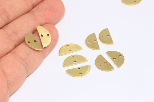 Brass Moon Charms