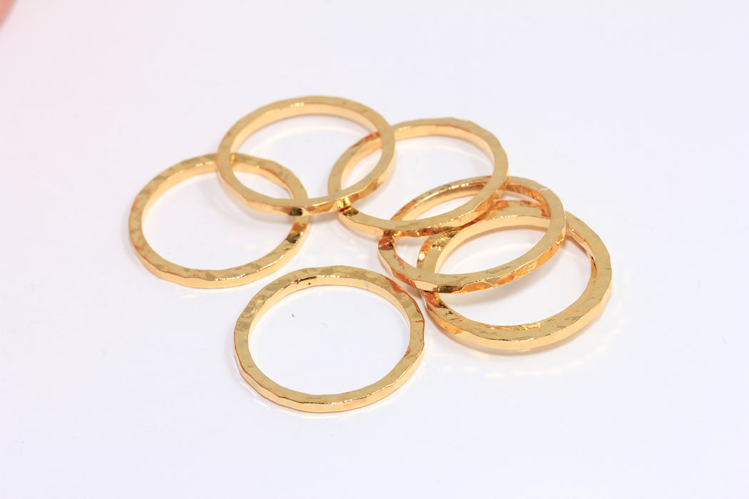 Shiny Gold Closed Ring
