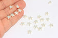  Center Star Beads, Charms