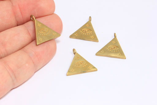 Brass Eye Pendant