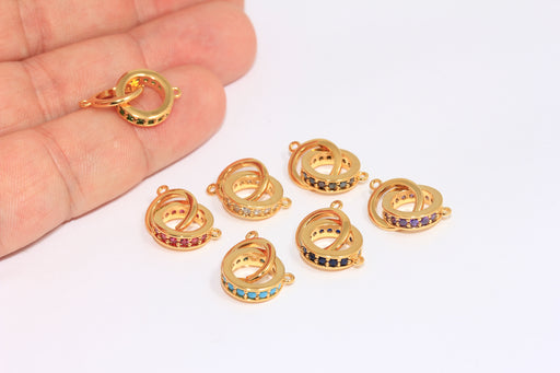 Shiny Gold Pinch Bail