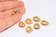 Shiny Gold Pinch Bail