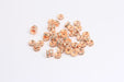 CZ Micro Pave Wheel Spacer Beads