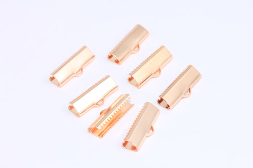 Rose Gold Ribbon Crimps