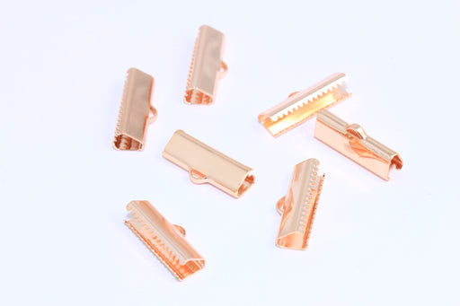 Rose Gold Ribbon Crimps