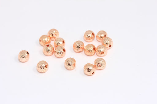 Textured Ball Charms, Bracelet Spacer Beads