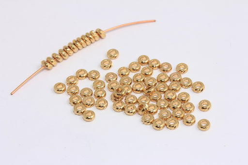 Brass Spacer Beads