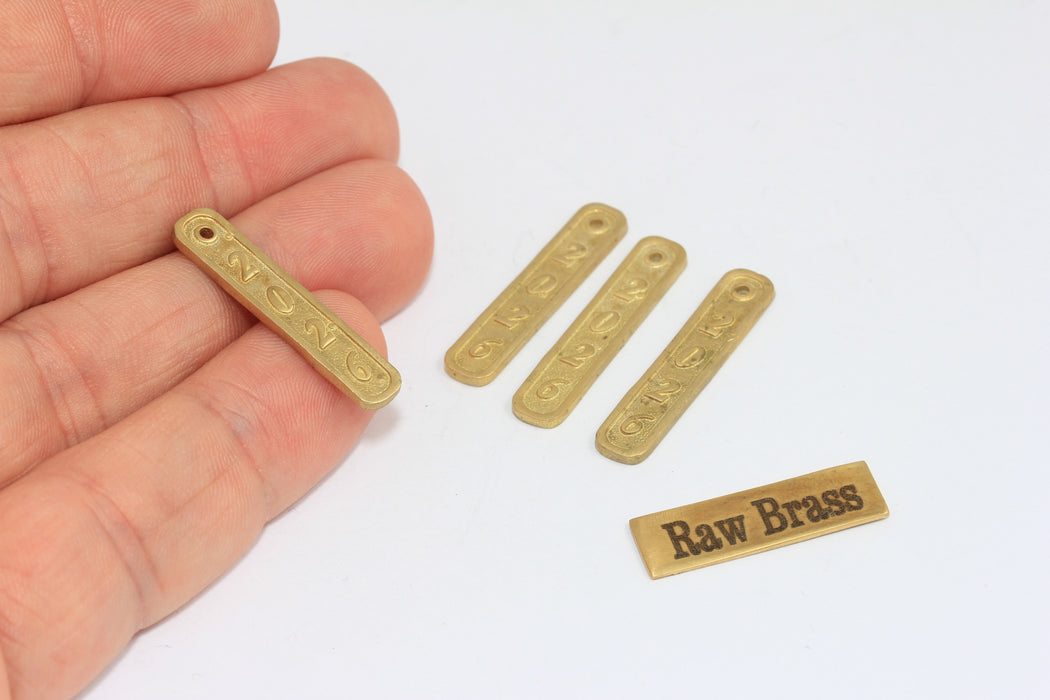 6x29 mm 24 Ayar Parlak Altın Rakam Tılsımları, 2025 Yeni Yıl Bar Kolye Ucu, 2025 Kolye Tılsımı, ROSE18