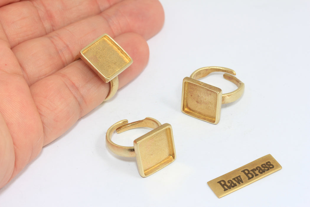 16 mm Ham Pirinç Tel Halkaları, Kapalı Halkalar, Madeni Para Halkası, CHK94-8