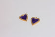 Shiny Gold CZ Heart Charms