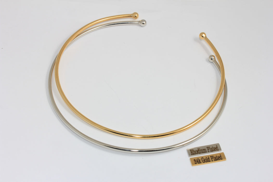 2 mm 24 Ayar Parlak Altın Minik Gerdanlık, Tel Gerdanlık, Zarif ve Şık Kolye, BXB342-5