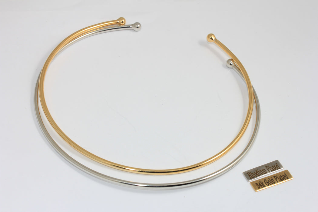 2 mm 24 Ayar Parlak Altın Minik Gerdanlık, Tel Gerdanlık, Zarif ve Şık Kolye, BXB342-5