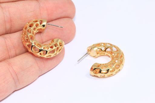 Filigree Hoop Earrings