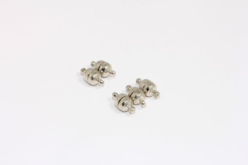 Rhodium Plated Magnetic Clasps