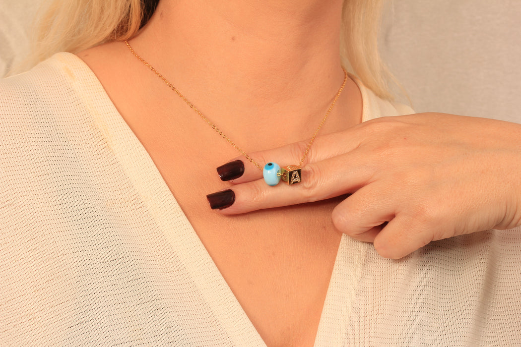 Collana a forma di cuore in oro lucido 24k da 17'', collana a forma di cuore in smalto rosso,