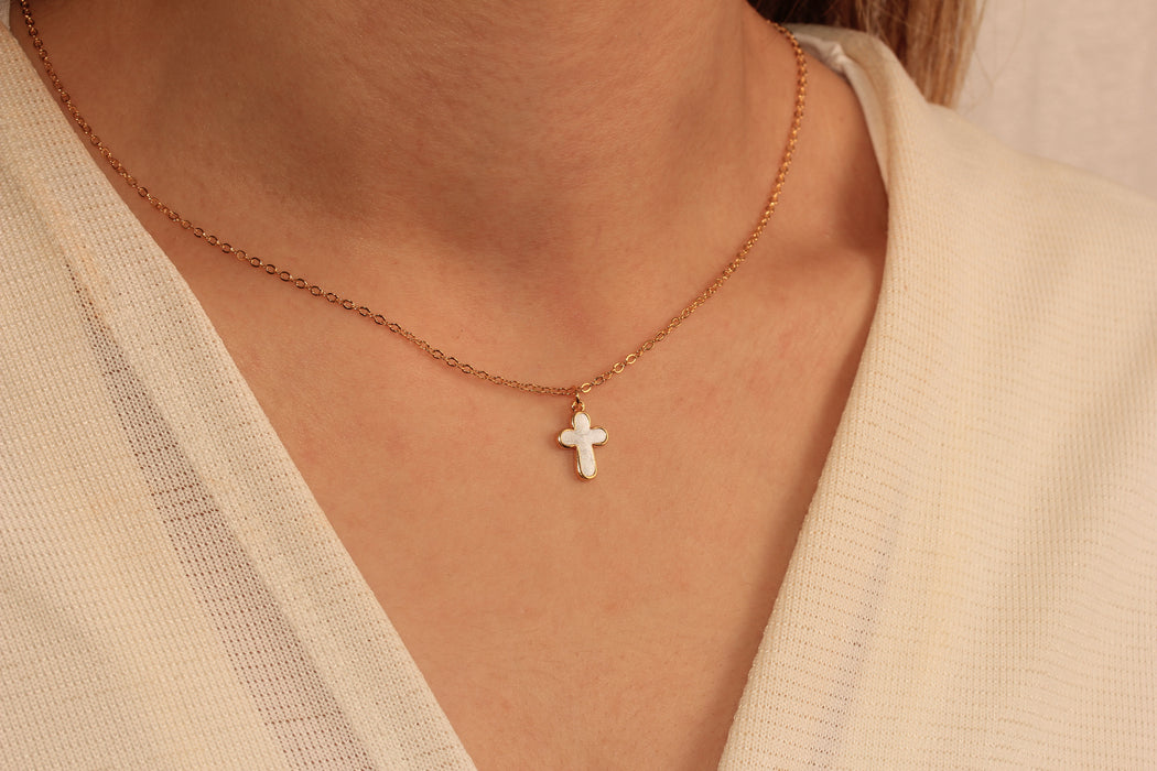 17'' 24 Ayar Parlak Altın Kalp Kolye, Kırmızı Mineli Kalp Kolye,