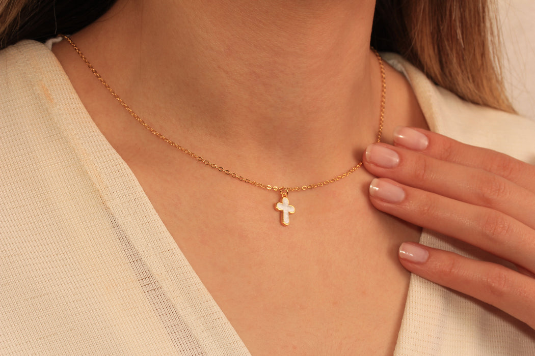 17'' 24 Ayar Parlak Altın Kalp Kolye, Kırmızı Mineli Kalp Kolye,