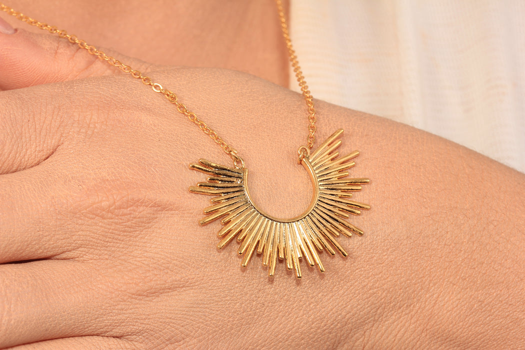 Collana a forma di cuore in oro lucido 24k da 17'', collana a forma di cuore in smalto rosso,