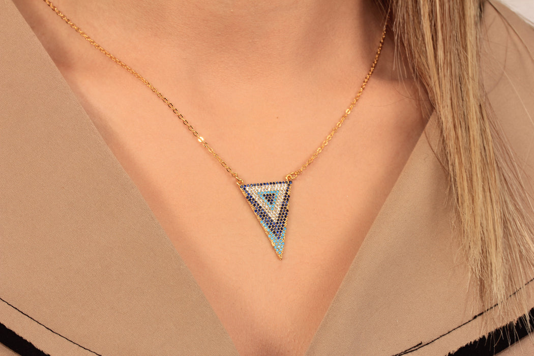 Collana a forma di cuore in oro lucido 24k da 17'', collana a forma di cuore in smalto rosso,