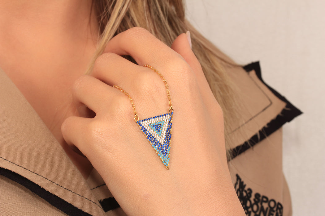 Collana a forma di cuore in oro lucido 24k da 17'', collana a forma di cuore in smalto rosso,