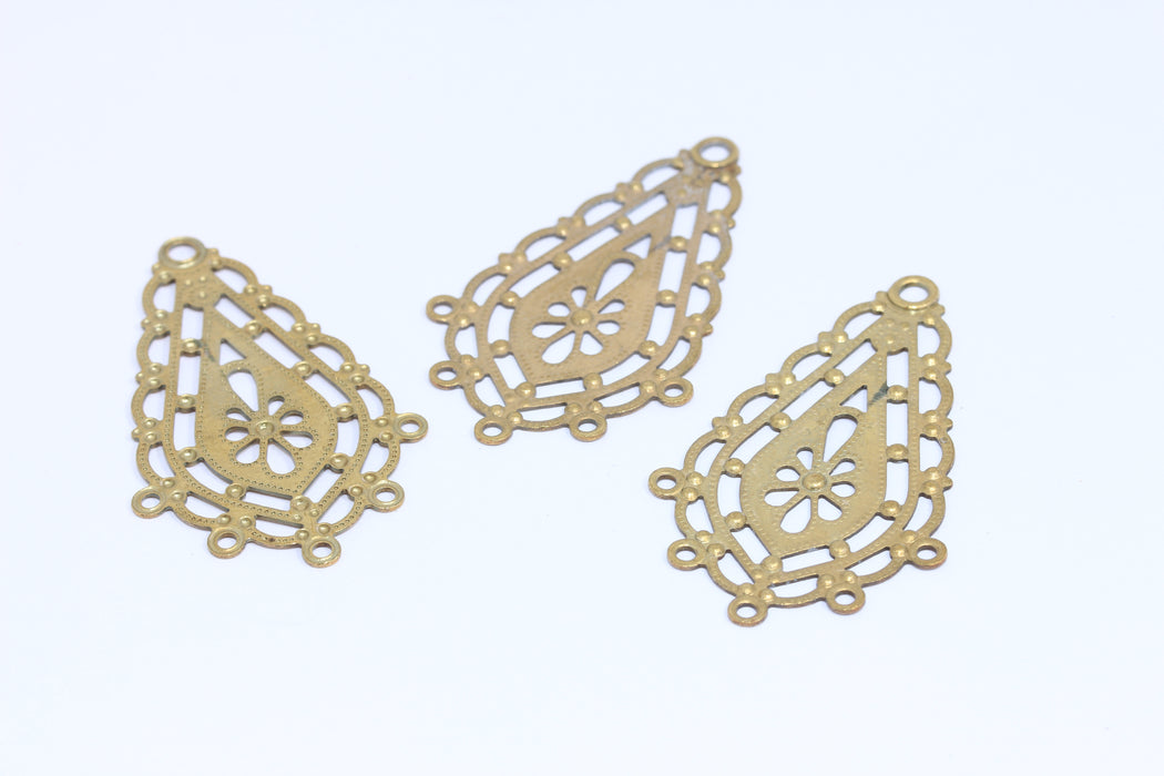 Brass Earring Charms