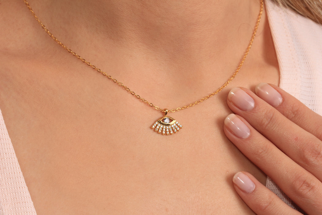 Collana a forma di cuore in oro lucido 24k da 17'', collana a forma di cuore in smalto rosso,